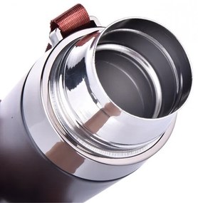 Φορητό παγούρι-θερμός με ποτήρι - 750ml - 954279 - Silver