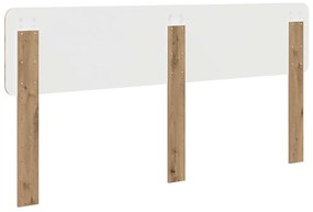 vidaXL Κεφαλάρι Artisan Oak 200 cm Επεξεργασμένο ξύλο