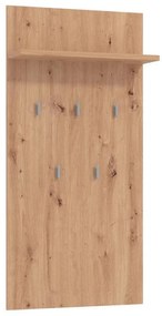 Έπιπλο Εισόδου - κρεμάστρα Lanzarote CIV Artisan Oak 67x19,5x137 εκ. 67x19.5x137 εκ.