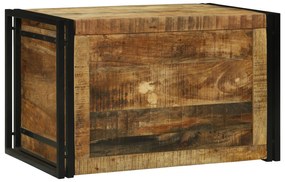vidaXL κιβώτιο αποθήκευσης  80x50x50 εκ. μάνγκο