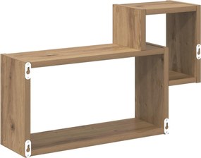 vidaXL Ράφι Τοίχου Επιτοίχιο Artisan Δρυς 55 x 15 x 35 εκ.