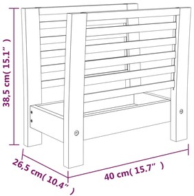 VIDAX ΡΑΦΙ ΓΙΑ ΠΕΡΙΟΔΙΚΑ 40X26,5X38,5 ΕΚ. ΜΑΣΙΦ ΞΥΛΟ ΚΑΡΥΔΙΑΣ 350348