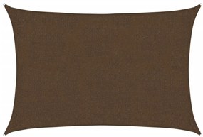 vidaXL Πανί Σκίασης Καφέ 2 x 3 μ. από HDPE 160 γρ./μ²