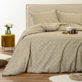 Φανελένια Σεντόνια King Size (Σετ) Melinen Elsa Beige
