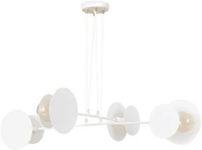 Κρεμαστό Φωτιστικό Οροφής 4xE27 Ατσάλι IDEA Made in Poland Emibig-793/4-Λευκό 793/4