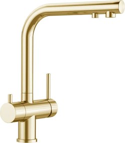 Blanco Fontas II Satin Gold - Μπαταρία Κουζίνας Φίλτρου