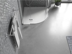 Mexen Bert ντουζιέρα ημικυκλική SMC 80 x 80 cm, λευκή - 4KR108080