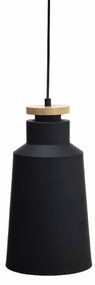 Φωτιστικό Οροφής Μονόφωτο Aca Aeneas KS1987PBW Black Matt