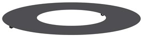 vidaXL Flat Ring Δέντρου Μαύρο Ø30/60 εκ Χάλυβας