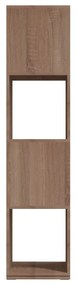 vidaXL Ντουλάπι Περιστρ. Sonoma Δρυς 34,5x34,5x147,5 εκ. Μοριοσανίδα
