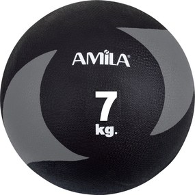 AMILA Μπάλα Medicine Ball Original Rubber 7kg (44634)