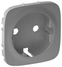 Πλακίδιο Πρίζας Σούκο Αλουμίνιο Valena Allure 755207 Legrand-755207-Αλουμίνιο 755207