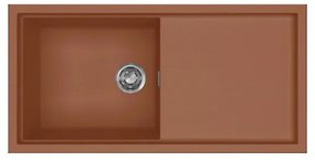 Νεροχύτης κουζίνας SINTESI 480 Cavern Clay 83 ELLECI 100x50cm