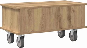 vidaXL Βάση TV 68,5 x 35 x 35 εκ Artisan Oak Επεξεργασμένο ξύλο