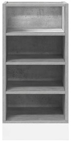 Κάτω ντουλάπι σκυρόδεμα γκρι 40x44,5x81,5cm Κατασκευασμένο ξύλο - Γκρι