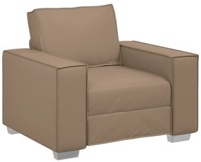 vidaXL Καρέκλα Sofa  καφέ 59 εκ σε ψεύτικο δέρμα