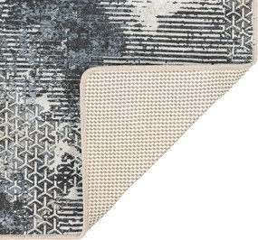 vidaXL Χαλί Πλενόμενο Πολύχρωμο 80 x 300 εκ.