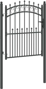 vidaXL Πύλη Φράχτη με Ακίδες EMMEN 150 x 100 cm