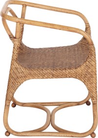 ΠΟΛΥΘΡΟΝΑ RELIK ΕΣΩΤ. ΧΩΡΩΝ HM9955.02 ΦΥΣΙΚΟ RATTAN-ΚΑΡΥΔΙ ΧΡΩΜΑ 60x57x79Υεκ.