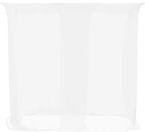 vidaXL Κουνουπιέρα Κρεμαστή 156 Λευκή 220x200x210 εκ. από Δίχτυ