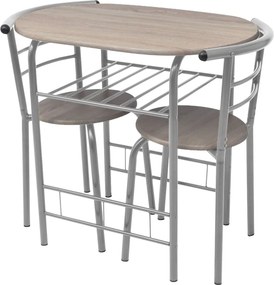 vidaXL Σετ Επίπλων Μπαρ για Πρωινό από MDF