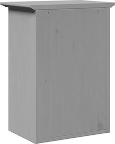 vidaXL Ντουλάπι τοίχου μπάνιου BODO Γκρι 44x30x60 cm