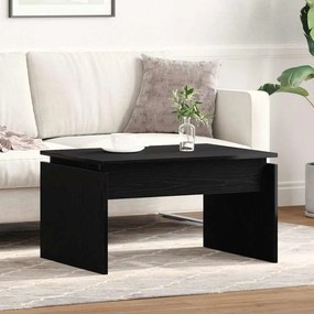 vidaXL Τραπεζάκι σαλονιού Μαύρη Οξυά 68 x 50 x 38 εκ