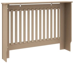 vidaXL Κάλυμμα Καλοριφέρ 112 x 19 x 81,5 εκ. από MDF