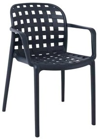 Πολυθρόνα DENON PP Ανθρακί 58x57x82cm
