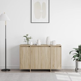 vidaXL Πλευρικό Γραφείο Sonoma Oak Sonoma Oak Επεξεργασμένο ξύλο