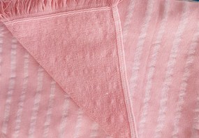 Πετσέτα Θαλάσσης 80x160 Serifos 5 Blush Pink Anna Riska