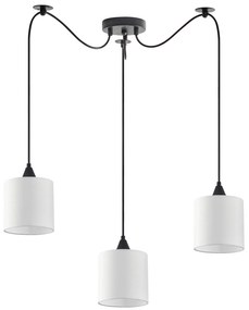 SE21-BL-B10-BL3-SH1 ADEPT PENDANT White Shade Pendant +