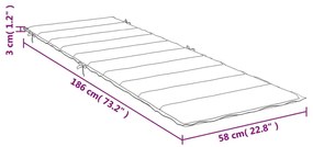 ΜΑΞΙΛΑΡΙ ΞΑΠΛΩΣΤΡΑΣ ΣΚΟΥΡΟ ΓΚΡΙ 186X58X3 ΕΚ. ΎΦΑΣΜΑ 4002477