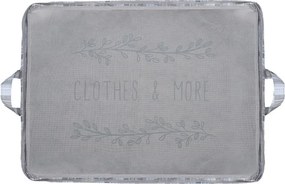 Θήκη Αποθήκευσης Ρούχων (50x40x30) Homely Ivory 03-23997