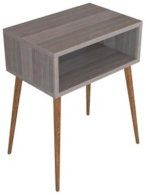 Κομοδίνο GANIRU Cordoba Μοριοσανίδα/Ξύλο 45x30x60cm