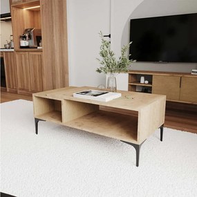 Τραπέζι Σαλονιού Tarz 360ALE1603 90x50x39cm Oak