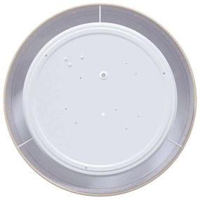 vidaXL Λάμπα Οροφής Taupe 30 x 13.5 εκ. ύφασμα