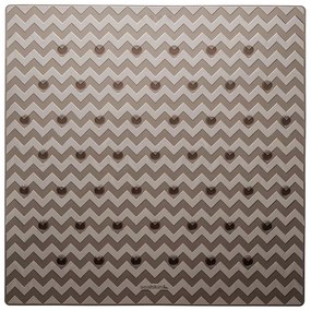 Ταπέτο Αντιολισθητικό Ντουζιέρας Pvc 53x53εκ. Leisure Grey-Brown Sealskin 315242614