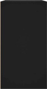 vidaXL Ντουλάπι Καλλυντικών Μαύρο 80 x 40 x 75 εκ. Επεξεργασμένο ξύλο