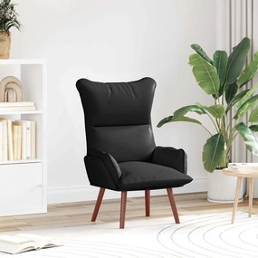 vidaXL Χαλαρωτική Πολυθρόνα Μαύρο 69 x 74 x 93 εκ. Τεχνητό δέρμα
