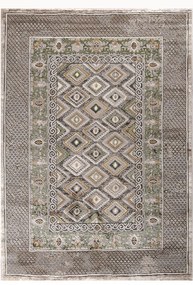 Σετ Χαλιά Κρεβατοκάμαρας 3Τμχ. Elements 39799-040 Beige-Green Merinos ΣΕΤ (2 67x150 &amp; 67x230) Heatset - Polyester