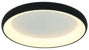Πλαφονιέρα Φωτιστικό Οροφής 80cm LED 55W IP20 3000K Zambelis-2056-Μαύρο 2056
