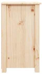 vidaXL Κομοδίνα 2 τεμ. 40 x 35 x 61,5 εκ. από Μασίφ Ξύλο Πεύκου