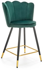 H106 bar stool, color: dark green DIOMMI V-CH-H/106-C.ZIELONY DIOMMI-60-20774