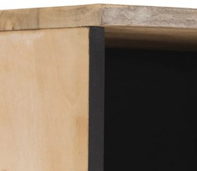 Ντουλάπι Μπάνιου 38 x 33 x 160 εκ. από Μασίφ Ξύλο Μάνγκο - Καφέ