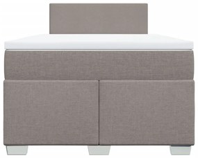 ΚΡΕΒΑΤΙ BOXSPRING ΜΕ ΣΤΡΩΜΑ TAUPE 120X190 ΕΚ. ΥΦΑΣΜΑΤΙΝΟ 3288124