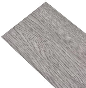vidaXL Δάπεδο Αυτοκόλλητο Σκούρο Γκρι 5,21 μ² / 2 χιλ. από PVC