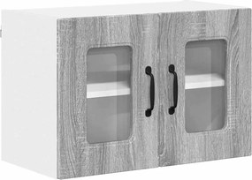 vidaXL Πάνελ πλυντηρίου πιάτων Kalmar 2 pcs Γκρίζο Σονομα