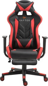 Καρέκλα Gaming Raptor Stellar-Κόκκινο