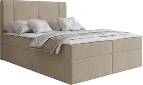 Επενδυμένο Κρεβάτι Michelle-140 x 200-Μπεζ